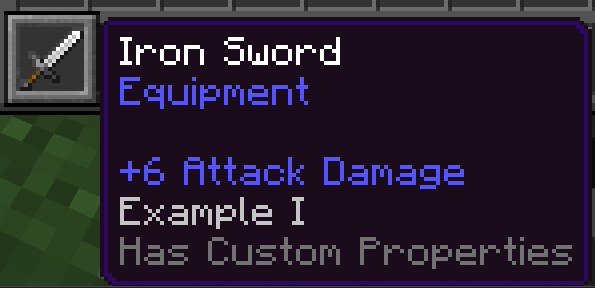 Example custom enchantment